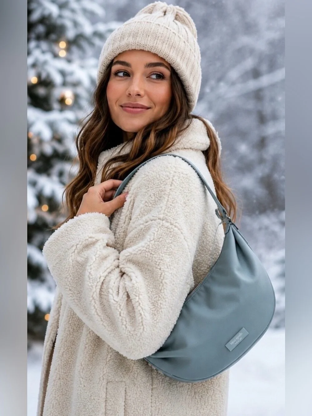 Kate Spade New York Carter Crescent Hobo Shoulder Sling Bag LIKE NEW